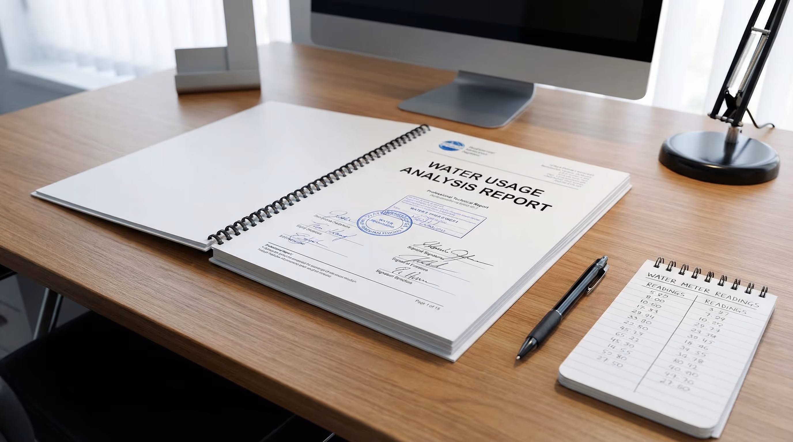 Documento de laudo técnico para Sabesp