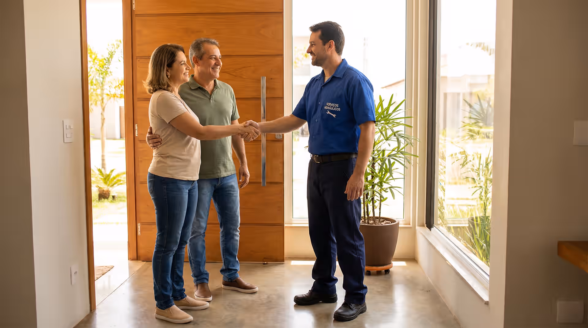 Cliente satisfeito com o atendimento do Rei Caça Vazamentos em Paraná